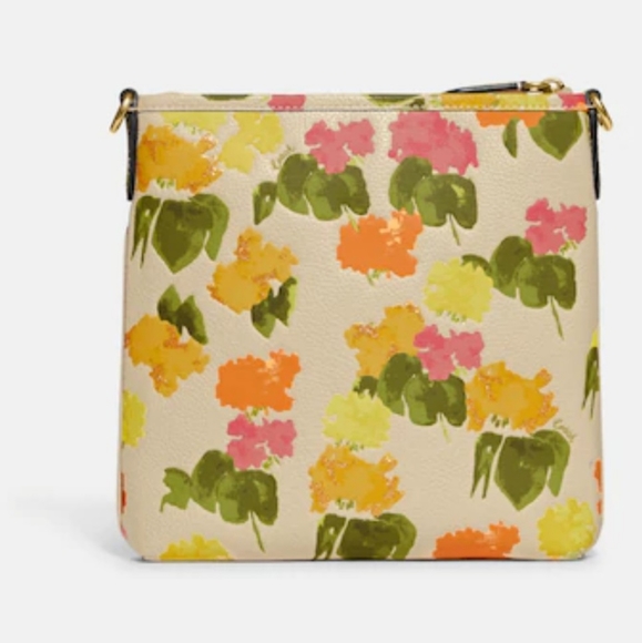 Kitt Messenger Crossbody With Floral Print - Picture 5 of 5